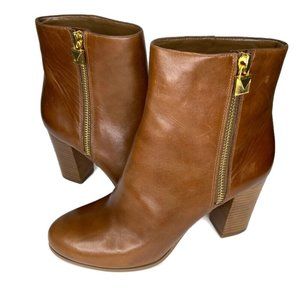 Michael Kors Margaret Booties Brown Size 9M